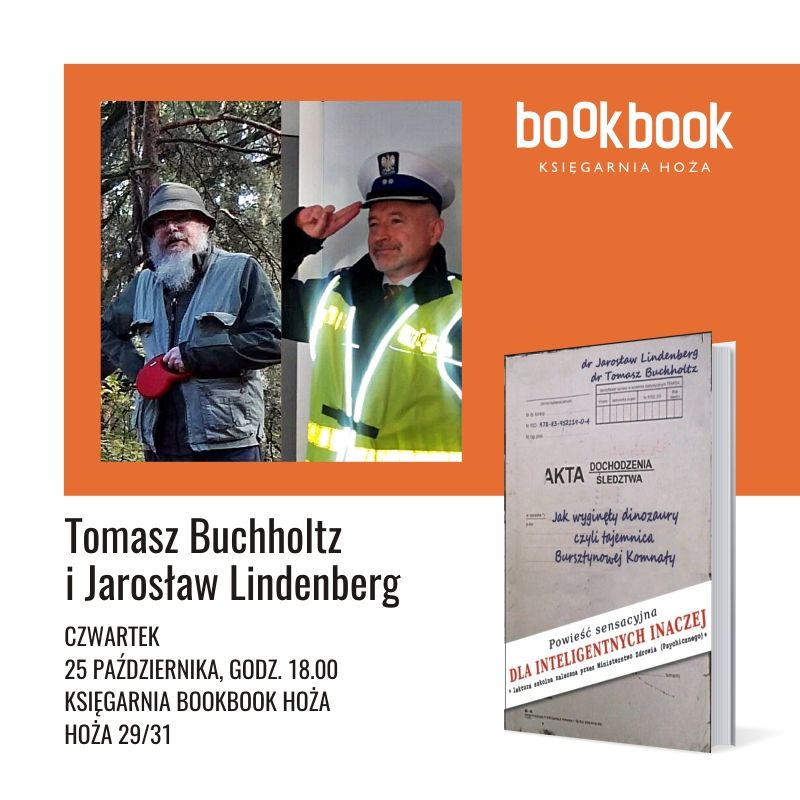  Księgarnia BookBook przy MDM, Jak wyginęły dinozaury, czyli tajemnica Bursztynowej Komnaty" 